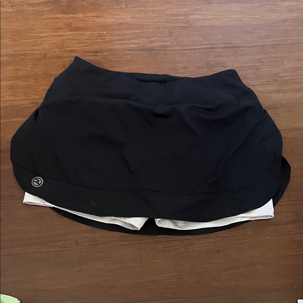 Reel Life Black Athletic Skort-Size XL